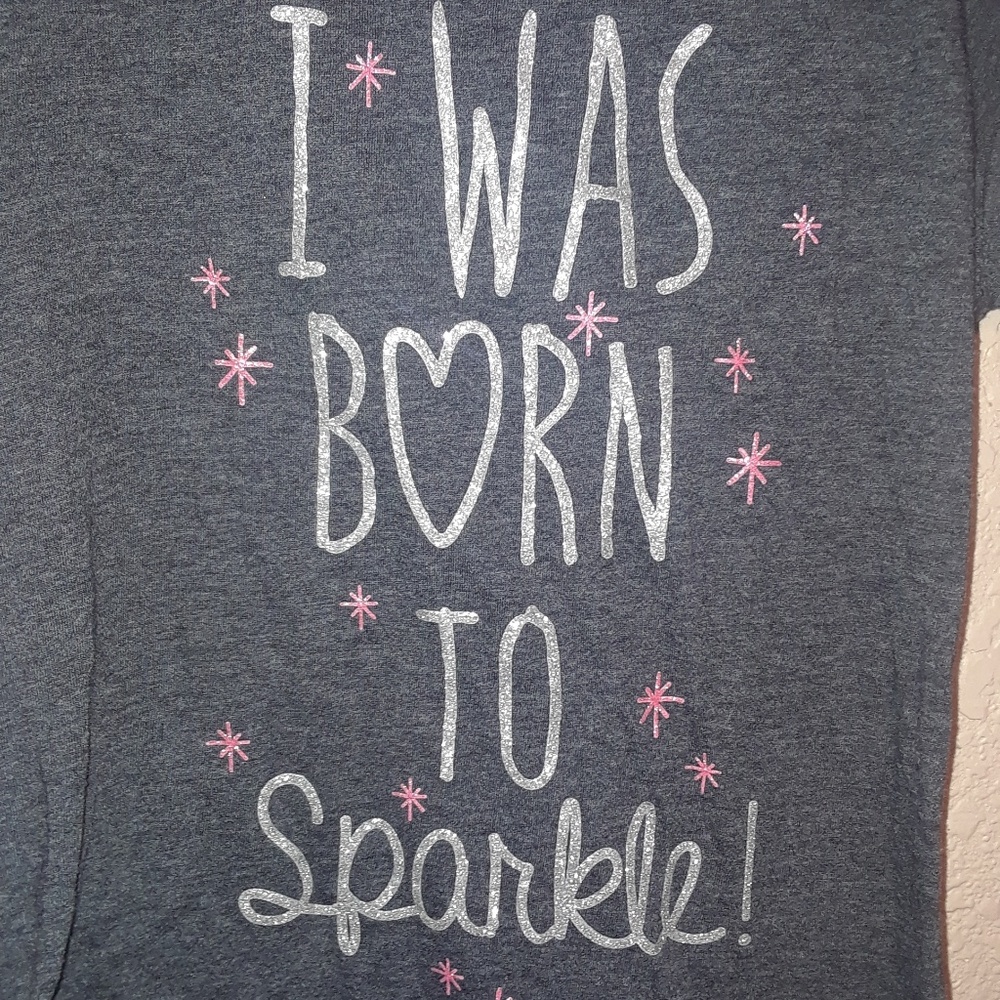 I Was Born To Sparkle Adorée Brand Tee